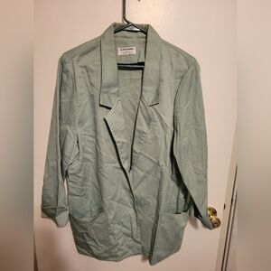 Sage Green Blazer Jacket
